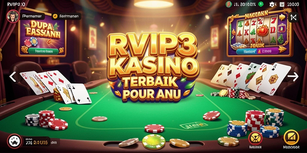 Tampilan gameplay seru dan menarik di RVIP3.